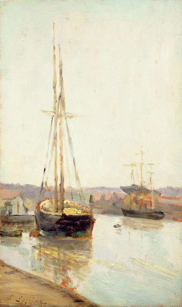 Barche sul canale - Musee Marmottan Monet, Paris